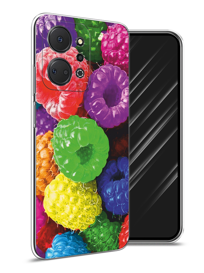 

Чехол Awog на Honor X7A "Разноцветная малина", Разноцветный, 6120650-1