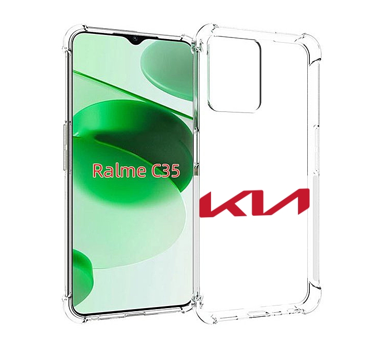 

Чехол MyPads kia-3 для Realme C35 / Narzo 50A Prime, Прозрачный, Tocco