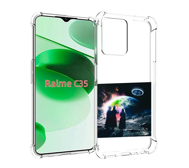 

Чехол MyPads Lil Uzi Vert - Eternal Atake для Realme C35 / Narzo 50A Prime, Прозрачный, Tocco