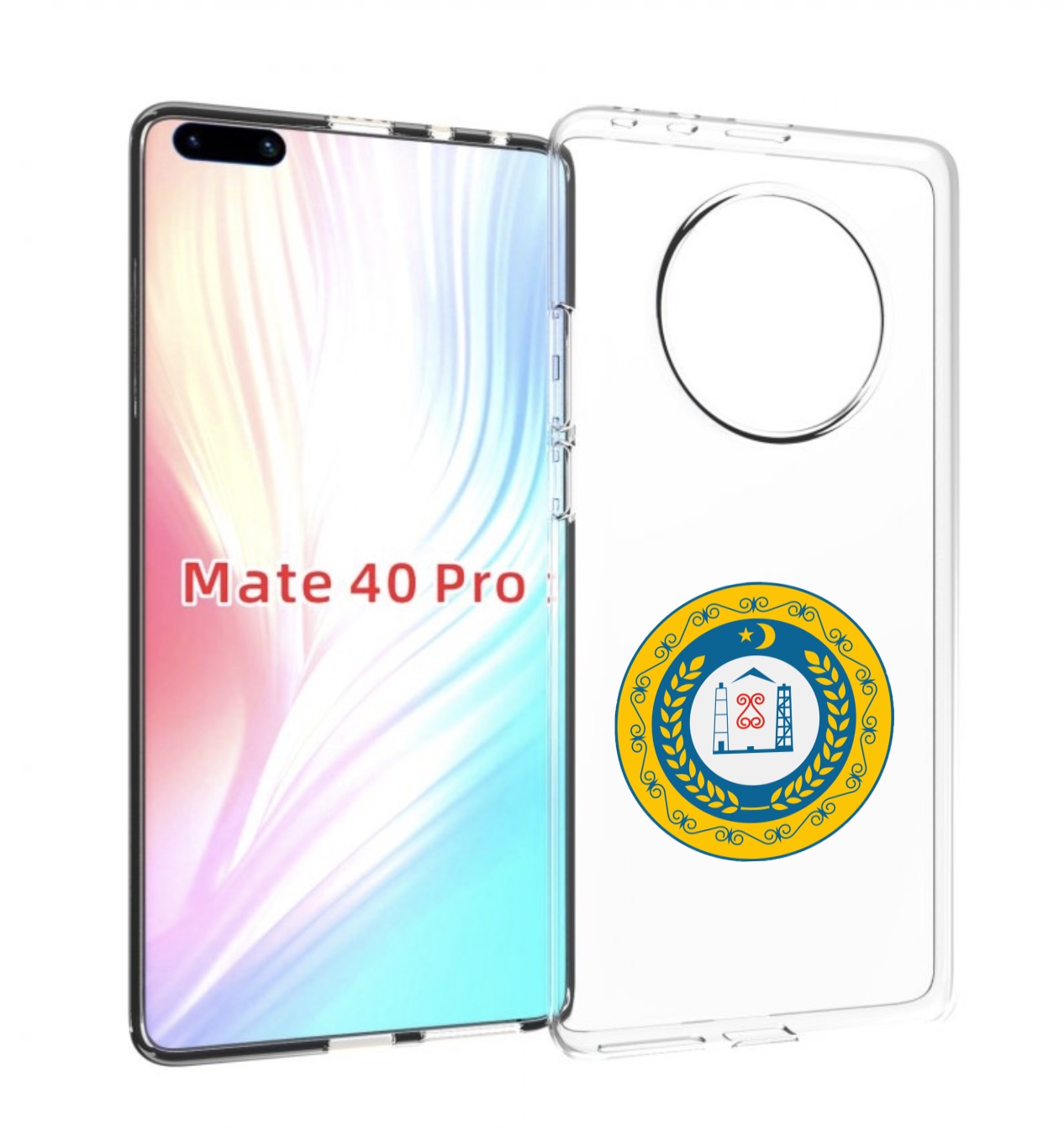 

Чехол MyPads герб-чечня для Huawei Mate 40 Pro (NOH-NX9), Прозрачный, Tocco