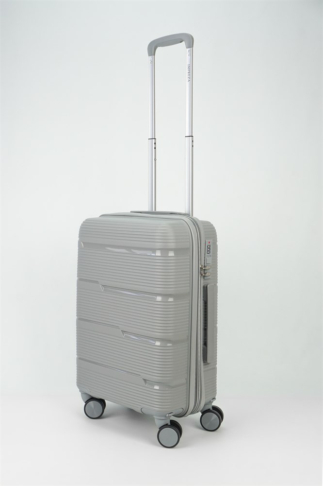 

Чемодан унисекс Sweetbags Orlean светло-серый, 55x36x22 см, Orlean