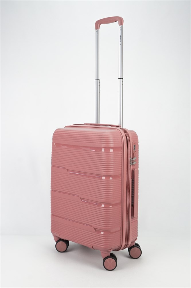 

Чемодан унисекс Sweetbags Orlean чайная роза, 55x36x22 см, Розовый, Orlean