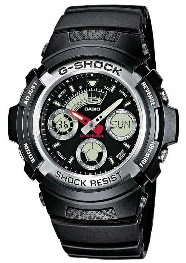 

Наручные часы Casio G-SHOCK AW-590-1A, 642-09