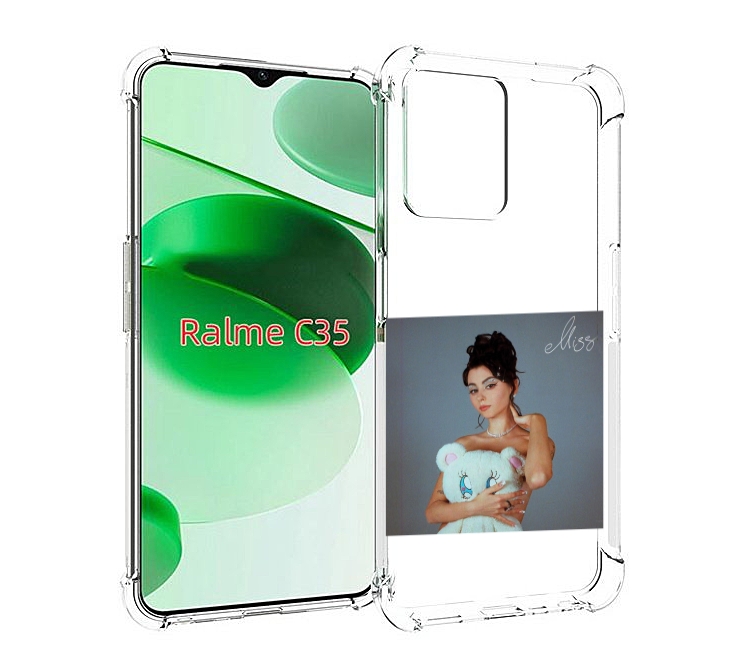 

Чехол MyPads Miss Дора для Realme C35 / Narzo 50A Prime, Прозрачный, Tocco