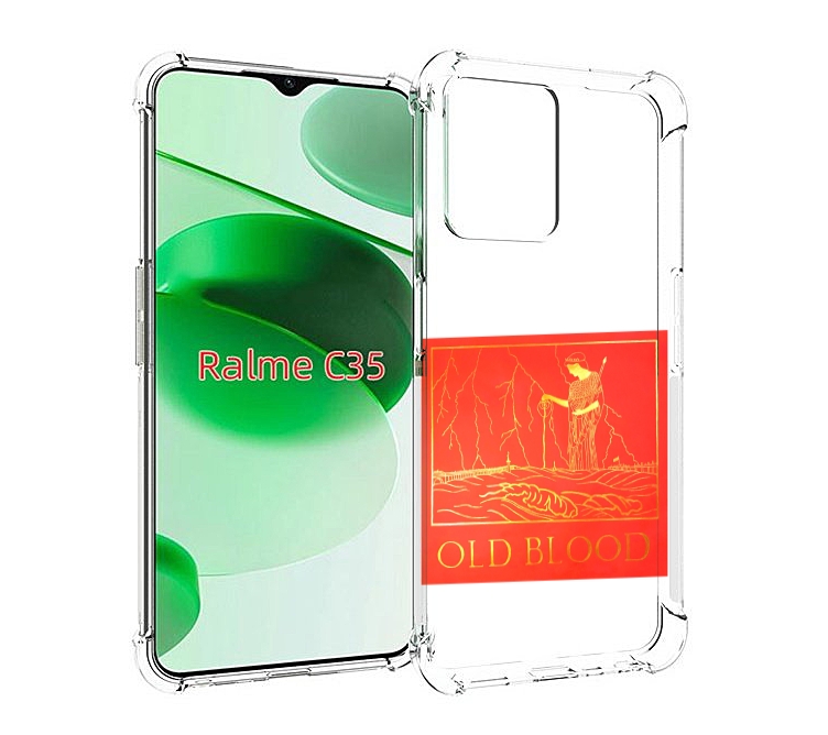 

Чехол MyPads Old Blood Boulevard Depo для Realme C35 / Narzo 50A Prime, Прозрачный, Tocco
