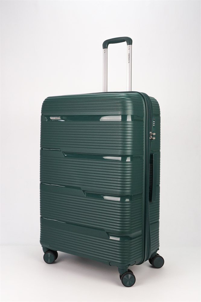 Чемодан унисекс Sweetbags Orlean темно-зеленый 75x48x30 см 10590₽