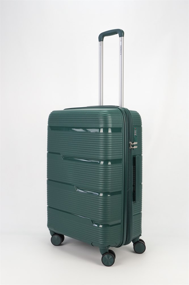 

Чемодан унисекс Sweetbags Orlean темно-зеленый, 65x42x27 см, Orlean
