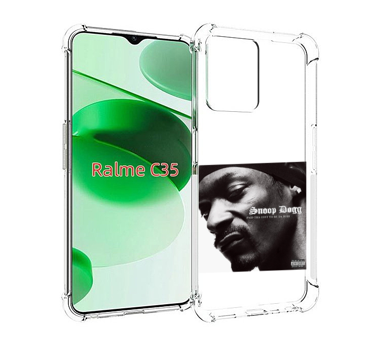 

Чехол MyPads Paid tha cost to be da boss для Realme C35 / Narzo 50A Prime, Прозрачный, Tocco