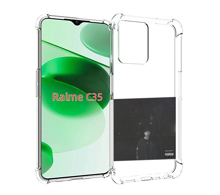 

Чехол MyPads Phuneral Pharaoh для Realme C35 / Narzo 50A Prime, Прозрачный, Tocco