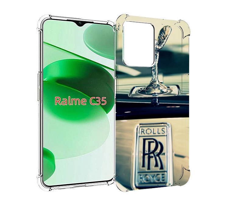 

Чехол MyPads Rolls Royce 1 для Realme C35 / Narzo 50A Prime, Прозрачный, Tocco