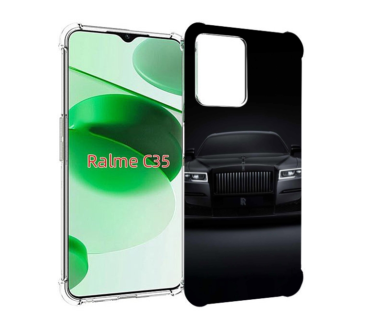 

Чехол MyPads Rolls Royce 2 для Realme C35 / Narzo 50A Prime, Прозрачный, Tocco