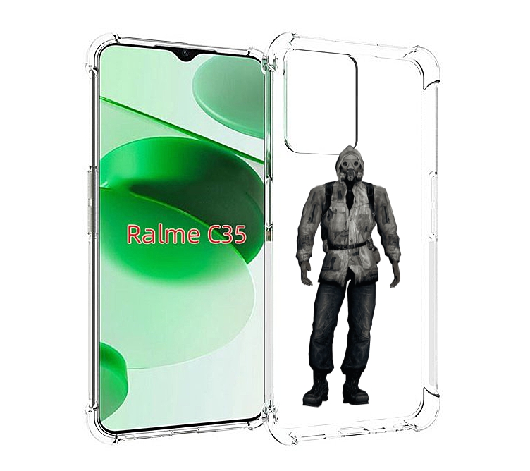 

Чехол MyPads S для Realme C35 / Narzo 50A Prime, Прозрачный, Tocco