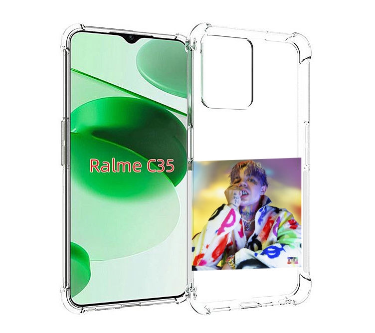 

Чехол MyPads Sayonara Boy Oраl Элджей для Realme C35 / Narzo 50A Prime, Прозрачный, Tocco