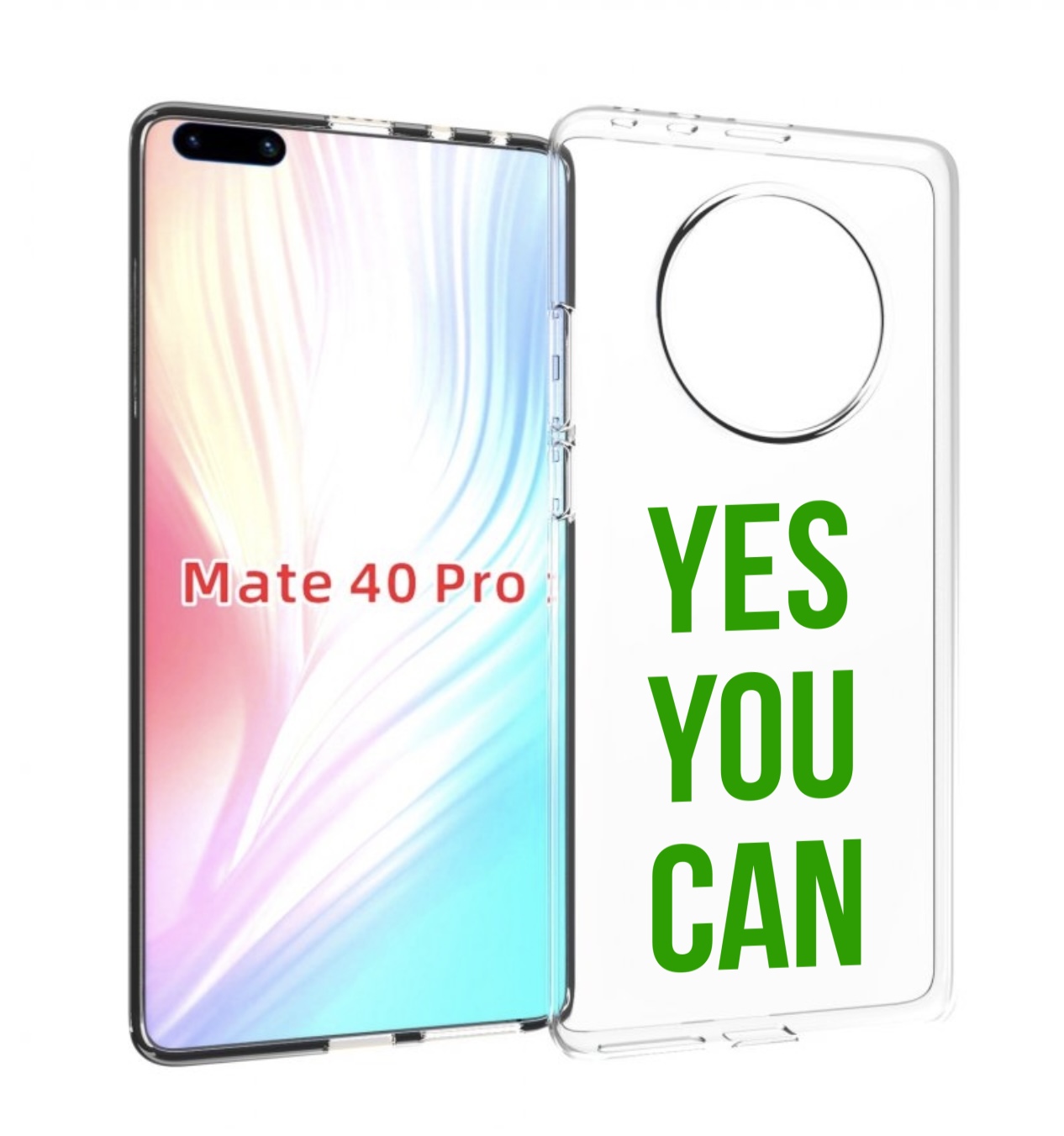 

Чехол MyPads да-ты-можешь для Huawei Mate 40 Pro (NOH-NX9), Прозрачный, Tocco