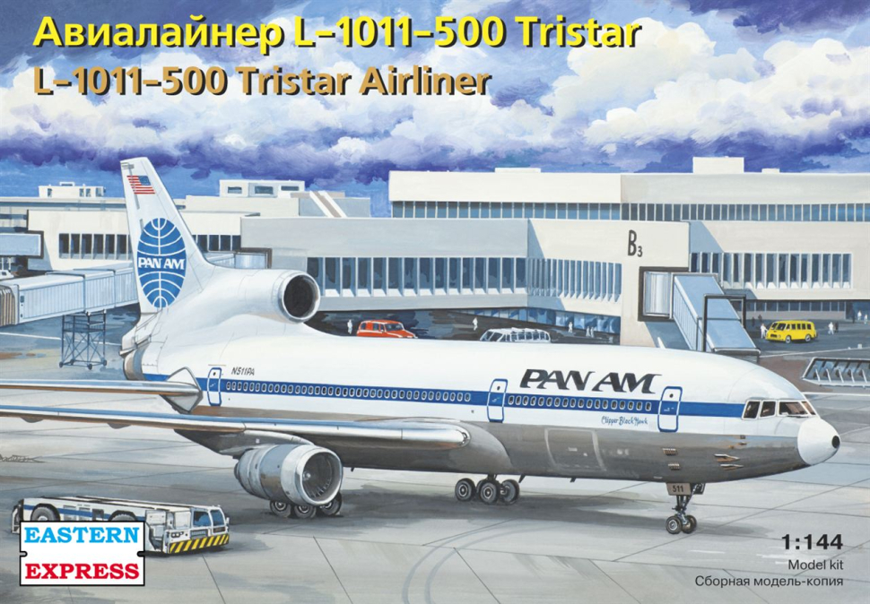 

Сборная модель EASTERN EXPRESS Авиалайнер Tristar L-1011-500 1 144 EE144114