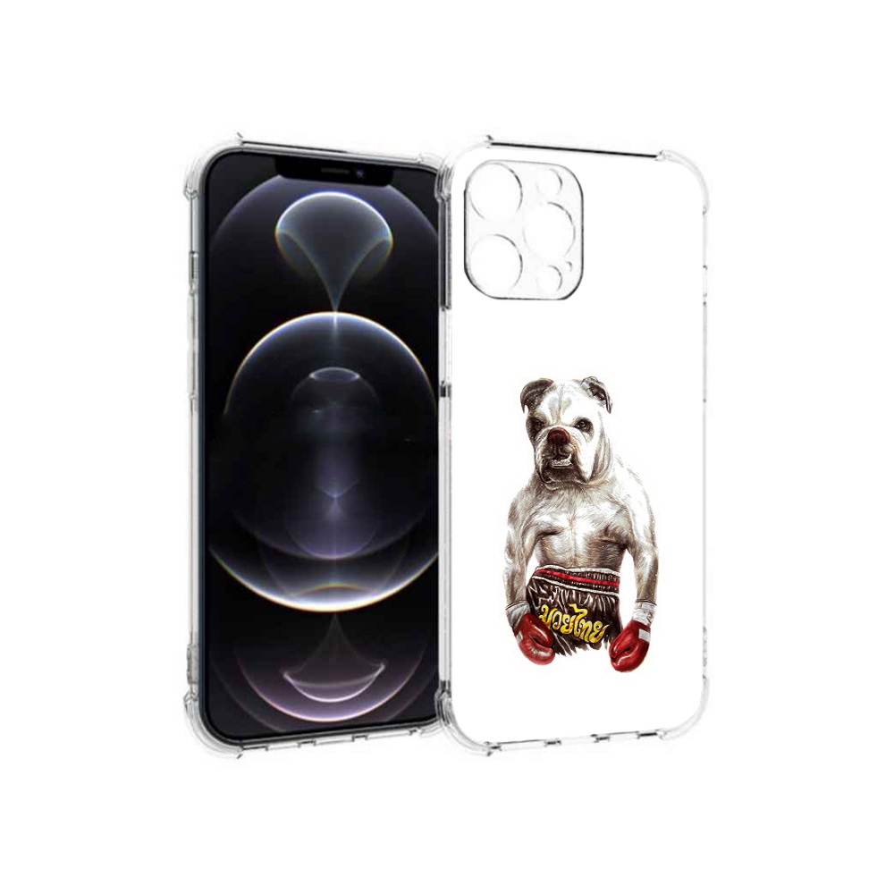 

Чехол MyPads Tocco для Apple iPhone 12 Pro Max боксер (PT157374.616.243), Прозрачный, Tocco