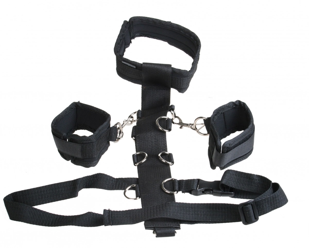 Бондаж для тела Pipedream Fantasy Harness, черный