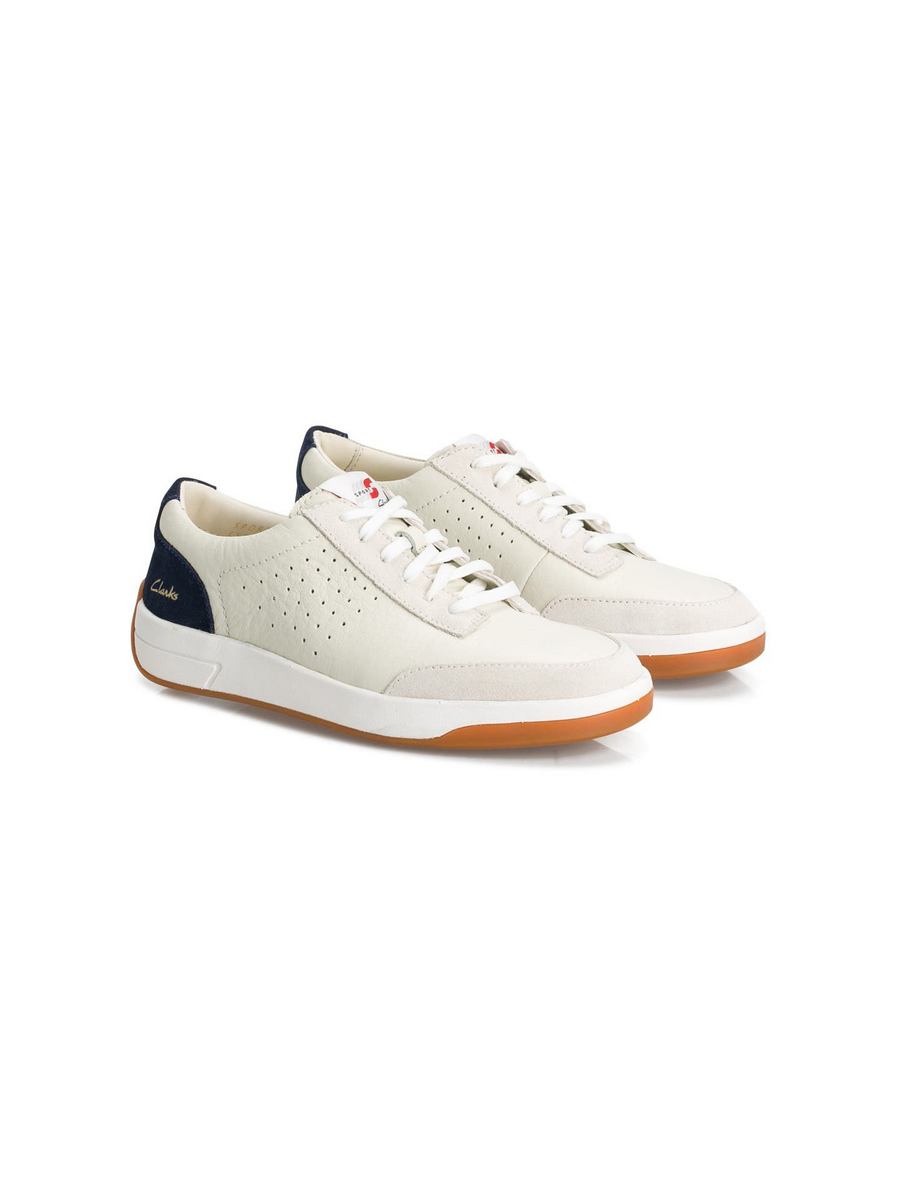 

Кроссовки женские Clarks 1309327 бежевые 41 EU, Бежевый, 001309327