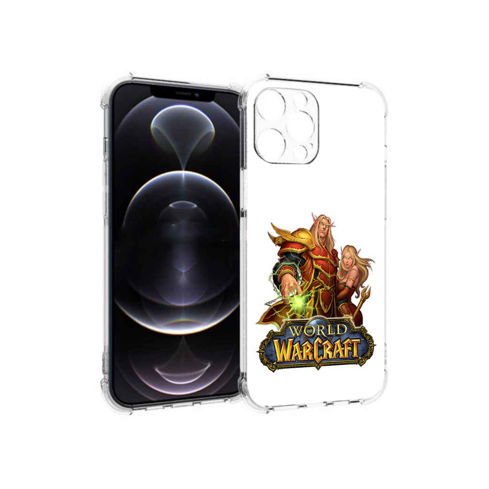 

Чехол MyPads Tocco для Apple iPhone 12 Pro Max варкрафт2 (PT157374.616.256), Прозрачный, Tocco