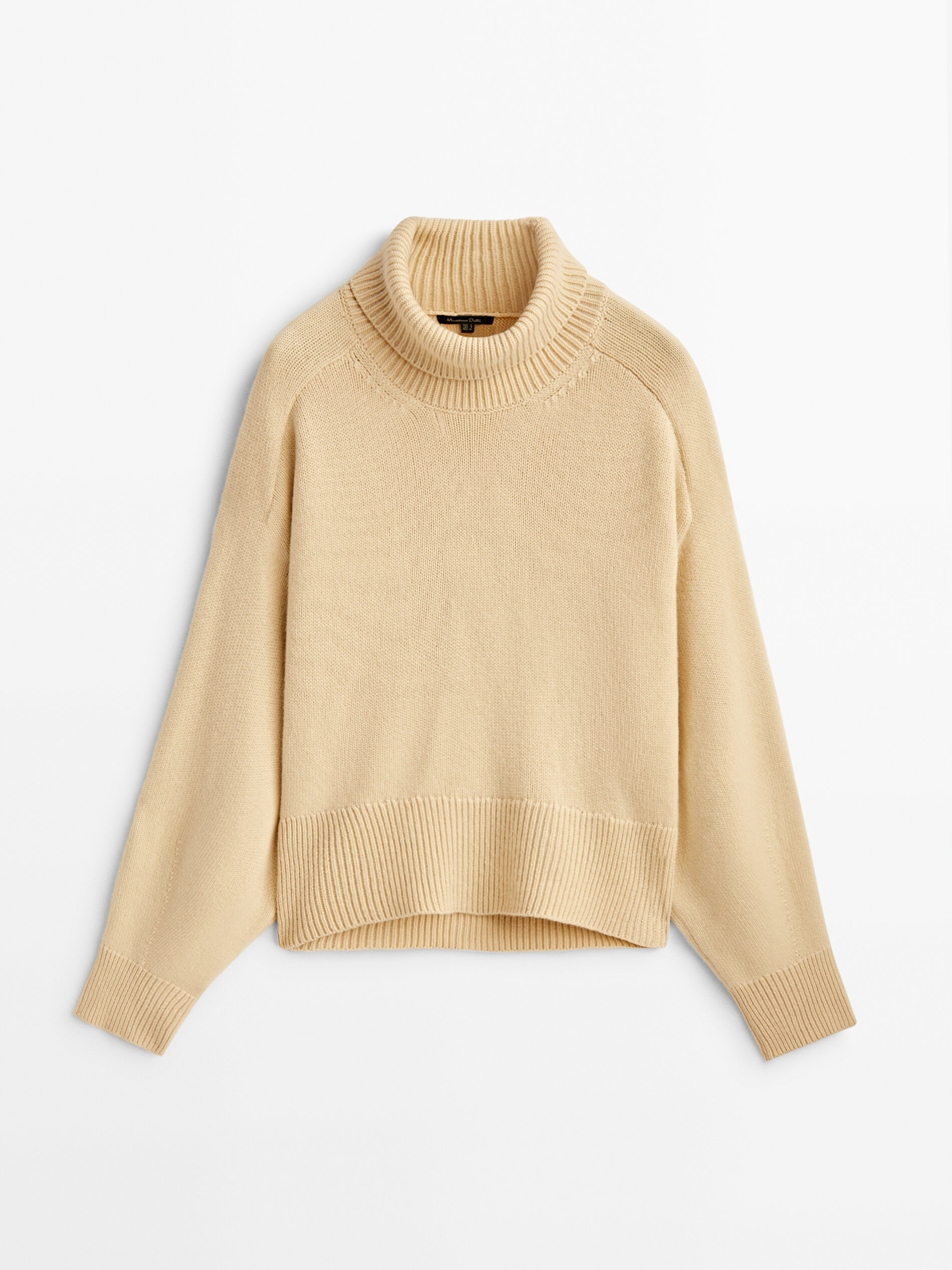 

Свитер женский Massimo Dutti 05726660958 бежевый XS, 05726660958