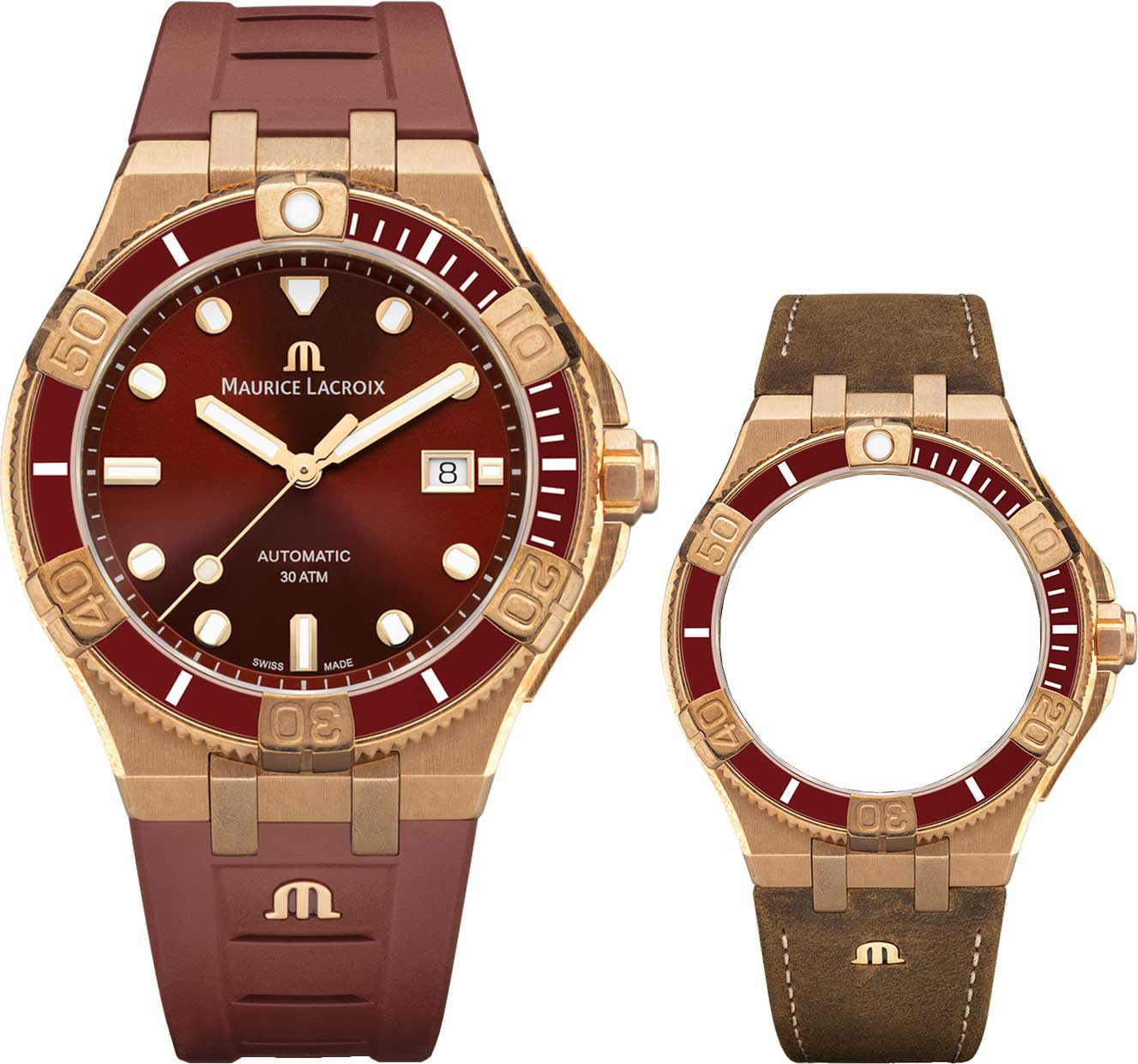 Наручные часы мужские Maurice Lacroix AI6058-BRZ6B-530-6