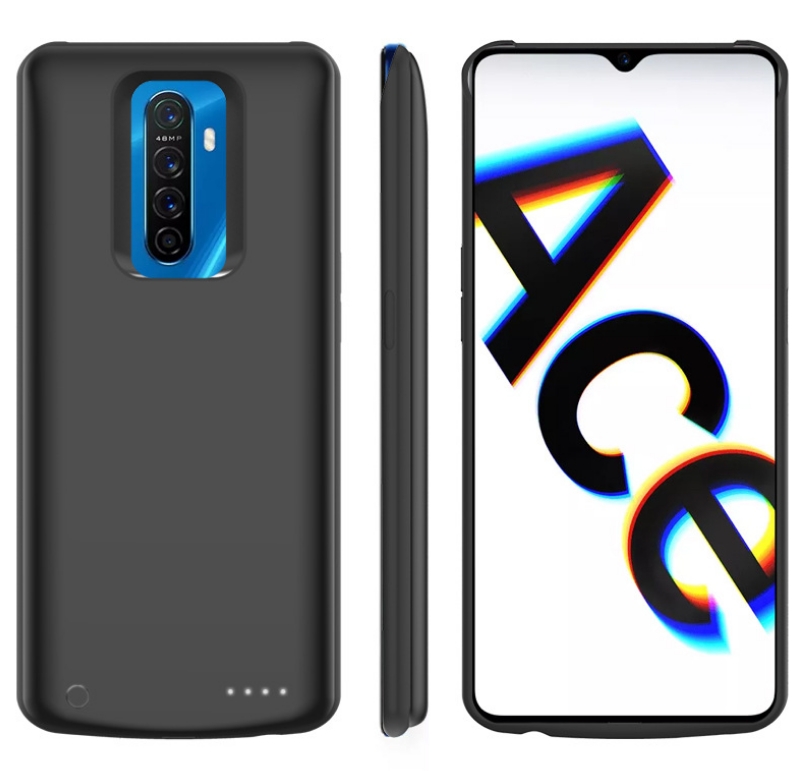 

Чехол-бампер MyPads со встроенной батарей-аккумулятором ёмкости 6800mAh для Oppo Reno 2Z, Черный, Oppo Reno 2Z