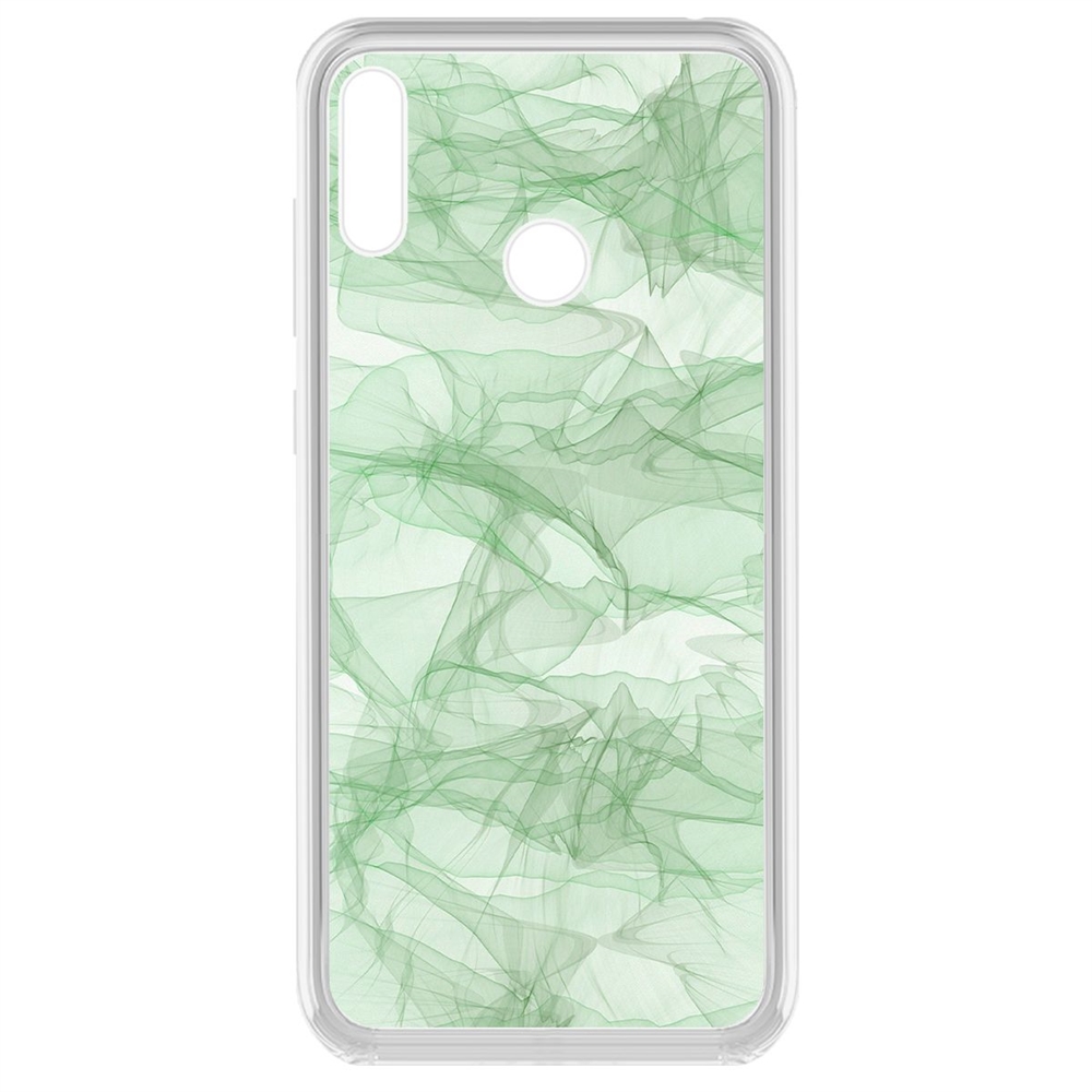 

Чехол-накладка Krutoff Clear Case Абстракт 8 для Huawei Y7 (2019), Прозрачный