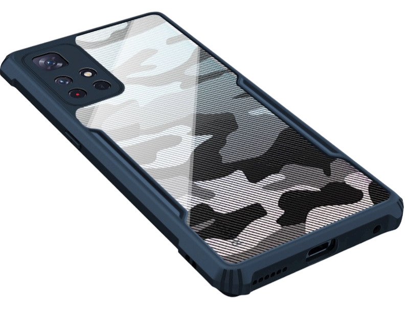 

Чехол-накладка MyPads Camuffamento для Xiaomi Redmi Note 11 Pro / Note 11 Pro Plus / No, Синий, Camuffamento