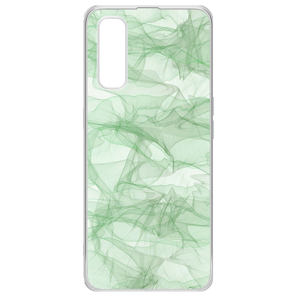 

Чехол-накладка Krutoff Clear Case Абстракт 8 для OPPO Find X2, Прозрачный