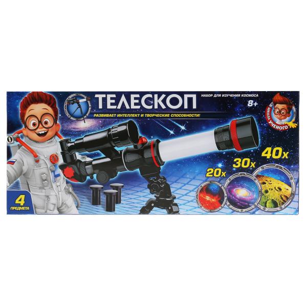 

Игрушка опыты Школа ученого телескоп 20/30/40х, в русс кор Играем вместе