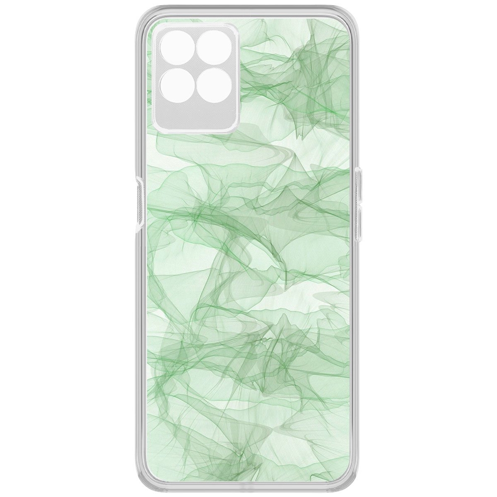 

Чехол-накладка Krutoff Clear Case Абстракт 8 для Realme 8i