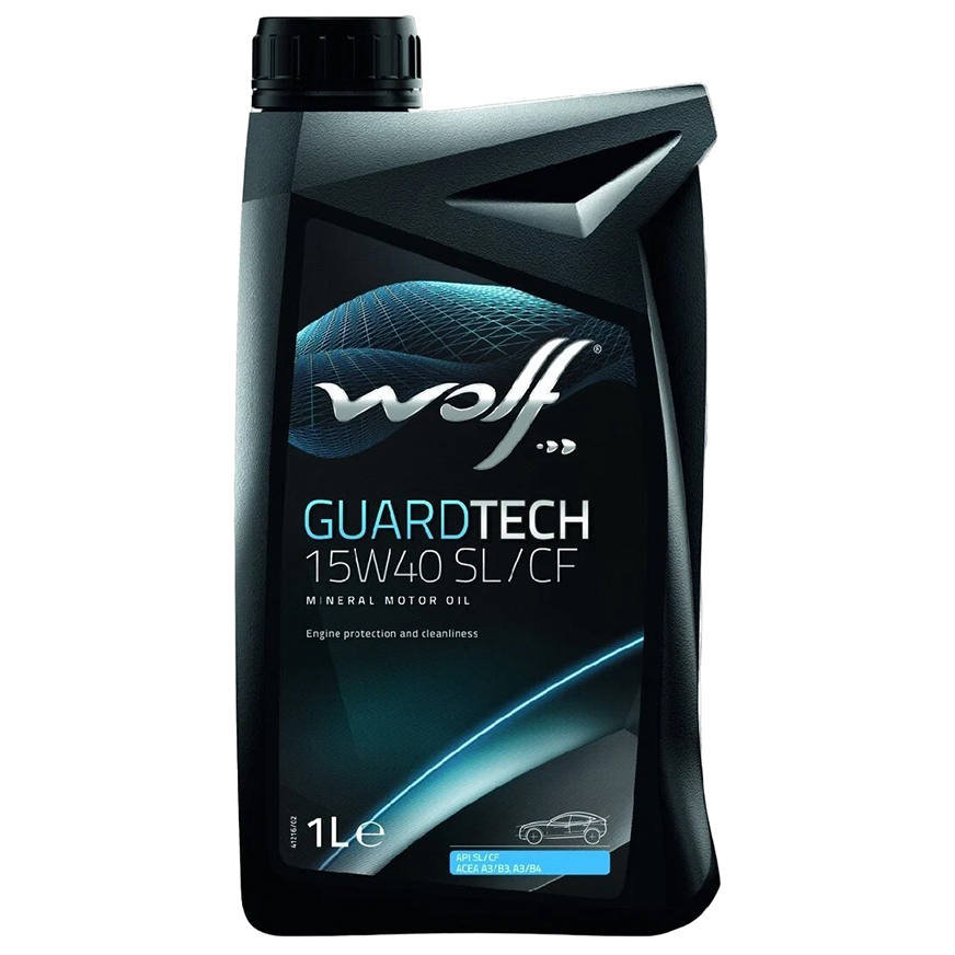 

Wolf Масло Моторное Wolf Guardtech 15w40 Sl/Cf 1l Mb 229.1 Vw 501 01 Level Vw 505 00 Lev