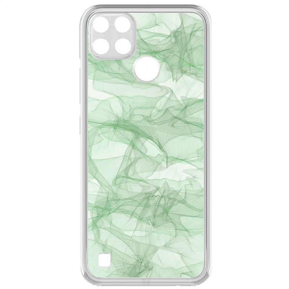 

Чехол-накладка Krutoff Clear Case Абстракт 8 для Realme C25Y, Прозрачный