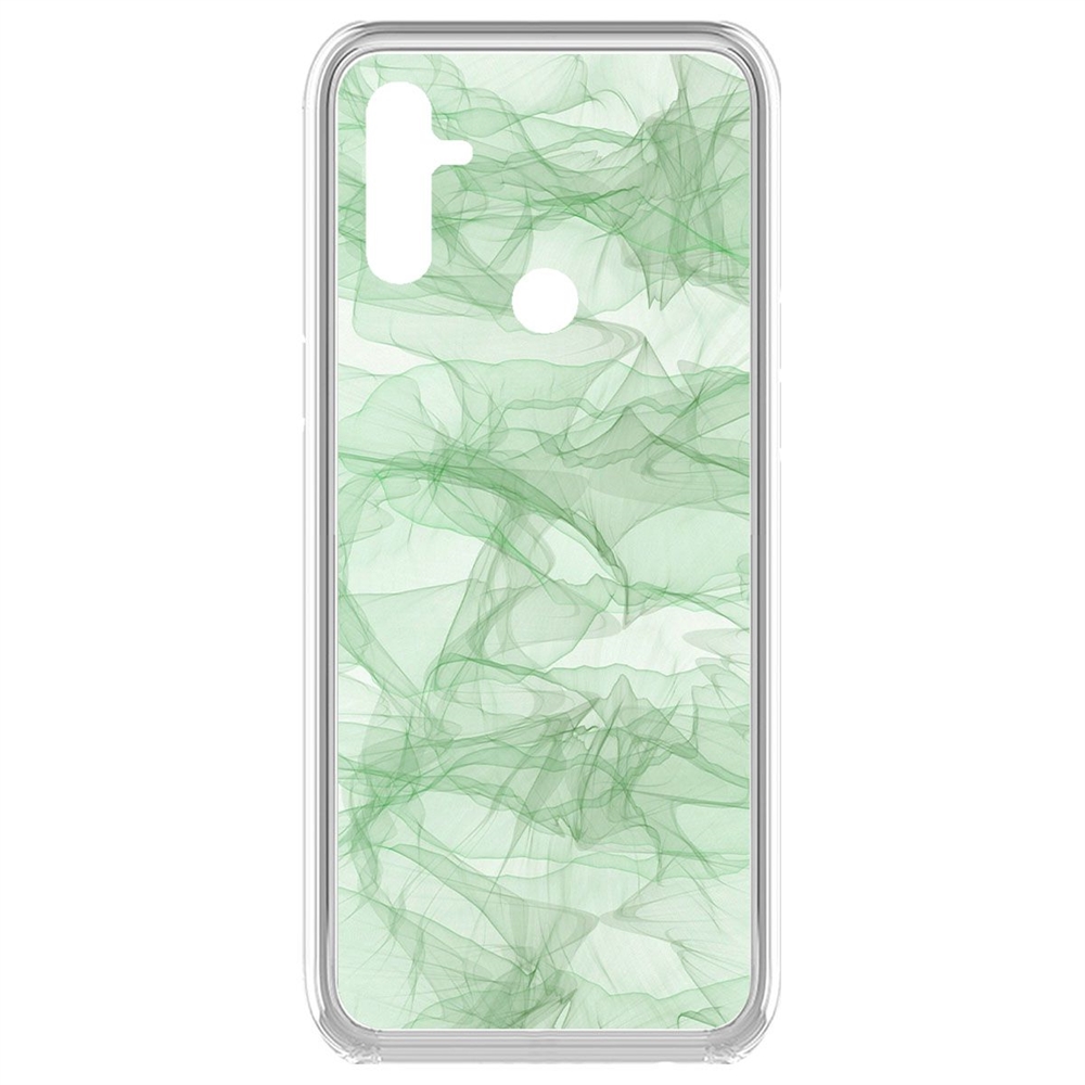 

Чехол-накладка Krutoff Clear Case Абстракт 8 для Realme C3, Прозрачный