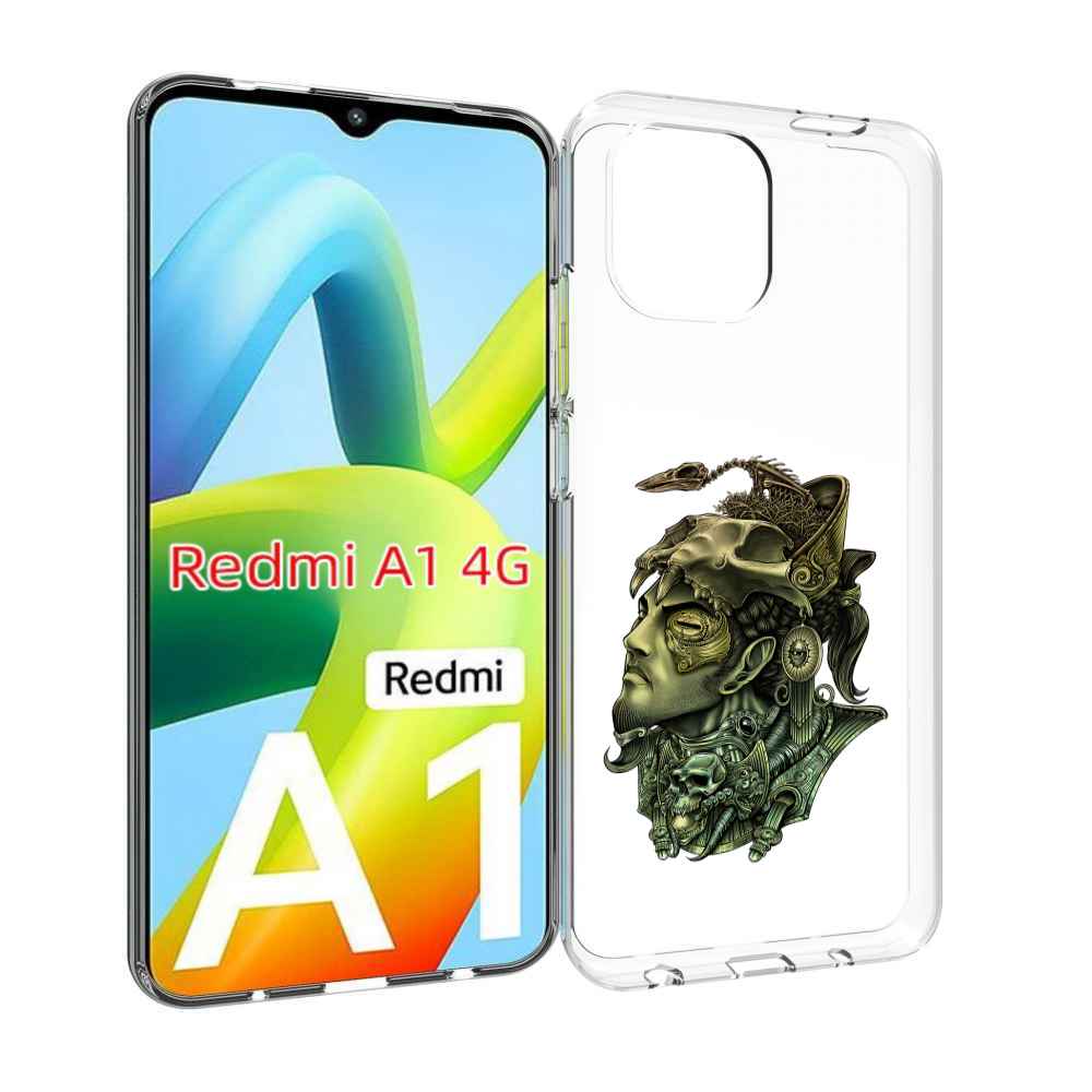 

Чехол MyPads бронзовый воин для Xiaomi Redmi A1, Прозрачный, Tocco