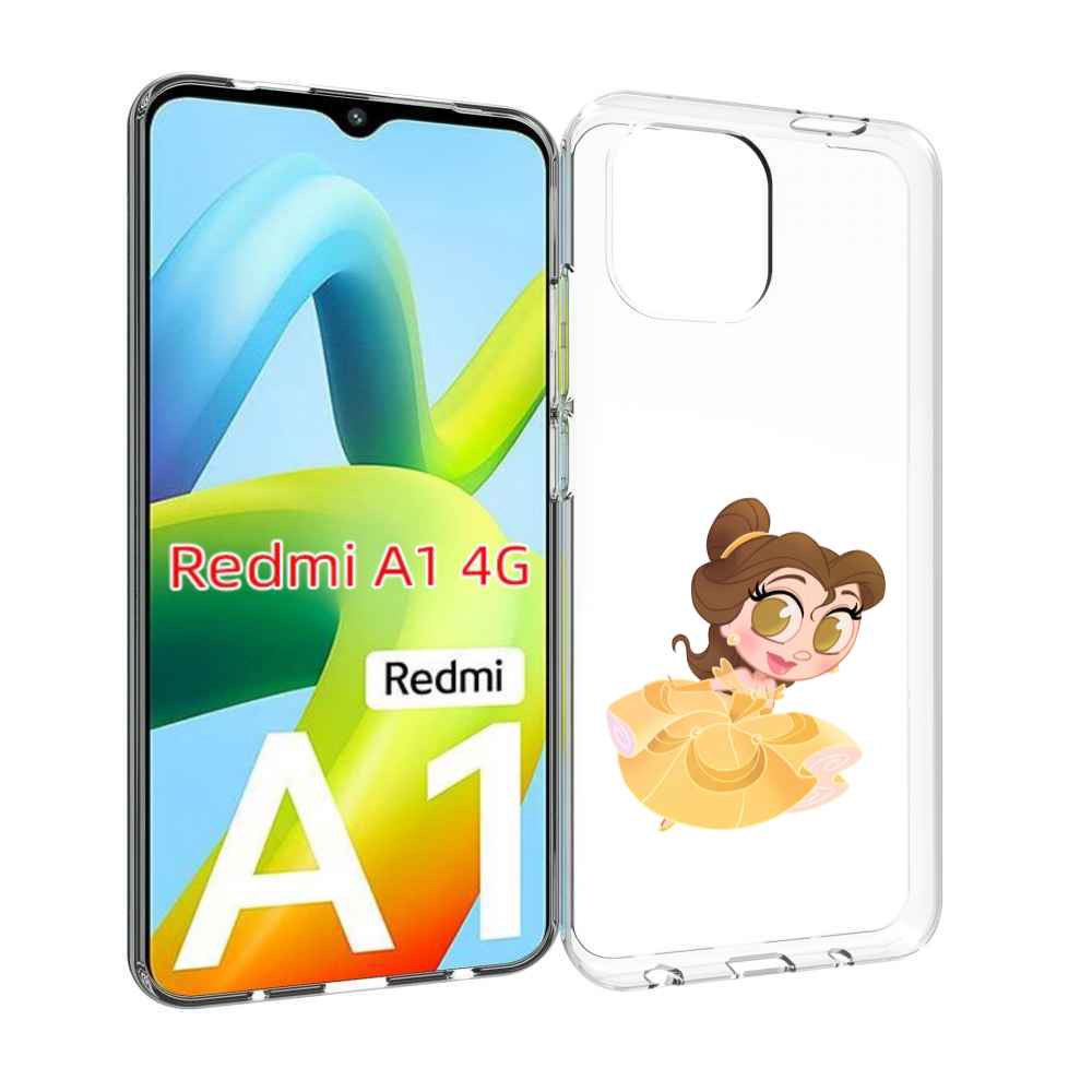 

Чехол MyPads мини-принцесса женский для Xiaomi Redmi A1, Прозрачный, Tocco