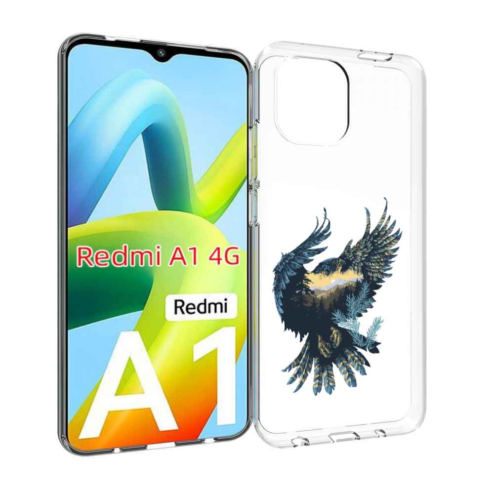 

Чехол MyPads мирок в соколе для Xiaomi Redmi A1, Прозрачный, Tocco