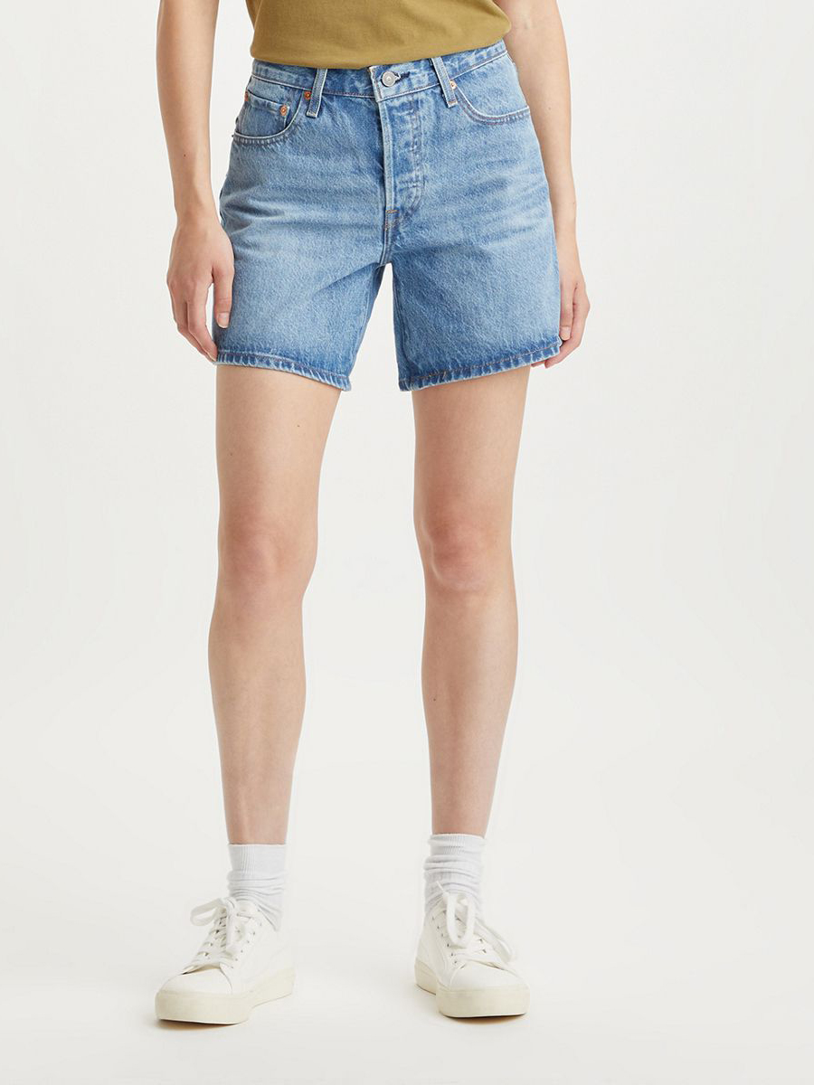 

Шорты женские Levi's 29961-0032 голубые 28, 29961-0032