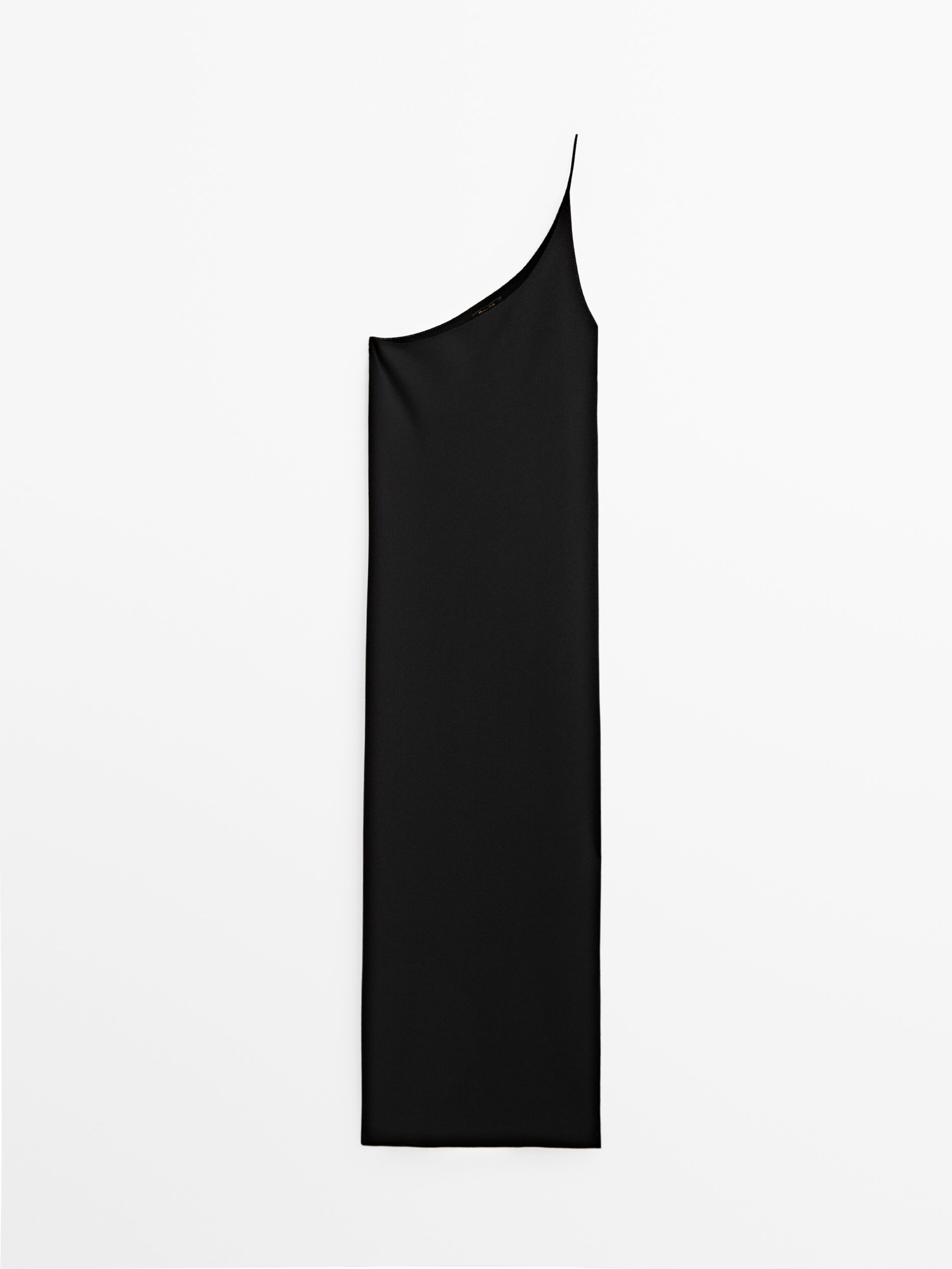 

Платье женское Massimo Dutti 05606610800 черное XS, 05606610800