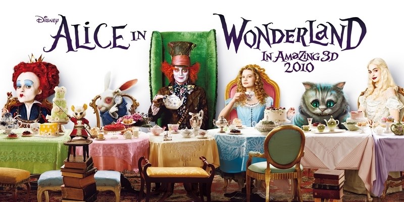 

Постер к фильму "Алиса в стране чудес" (Alice in Wonderland) A4