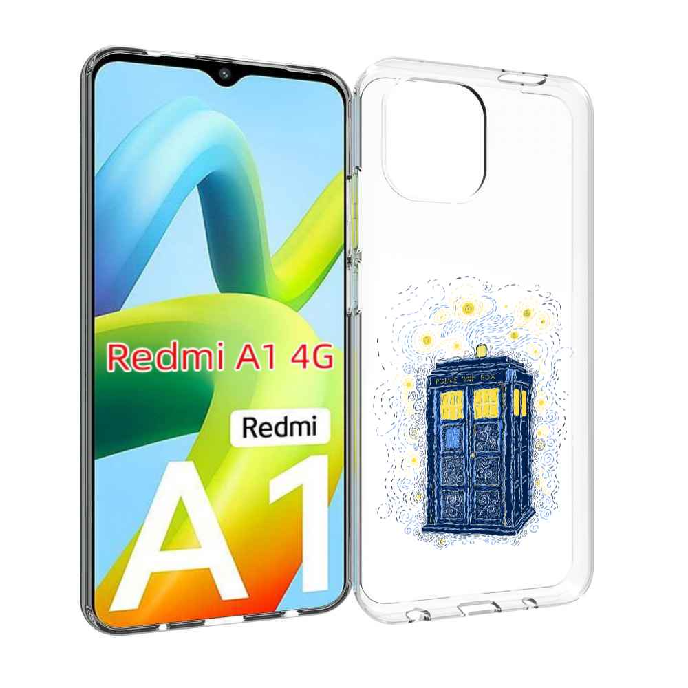 

Чехол MyPads будка рисунок для Xiaomi Redmi A1, Прозрачный, Tocco