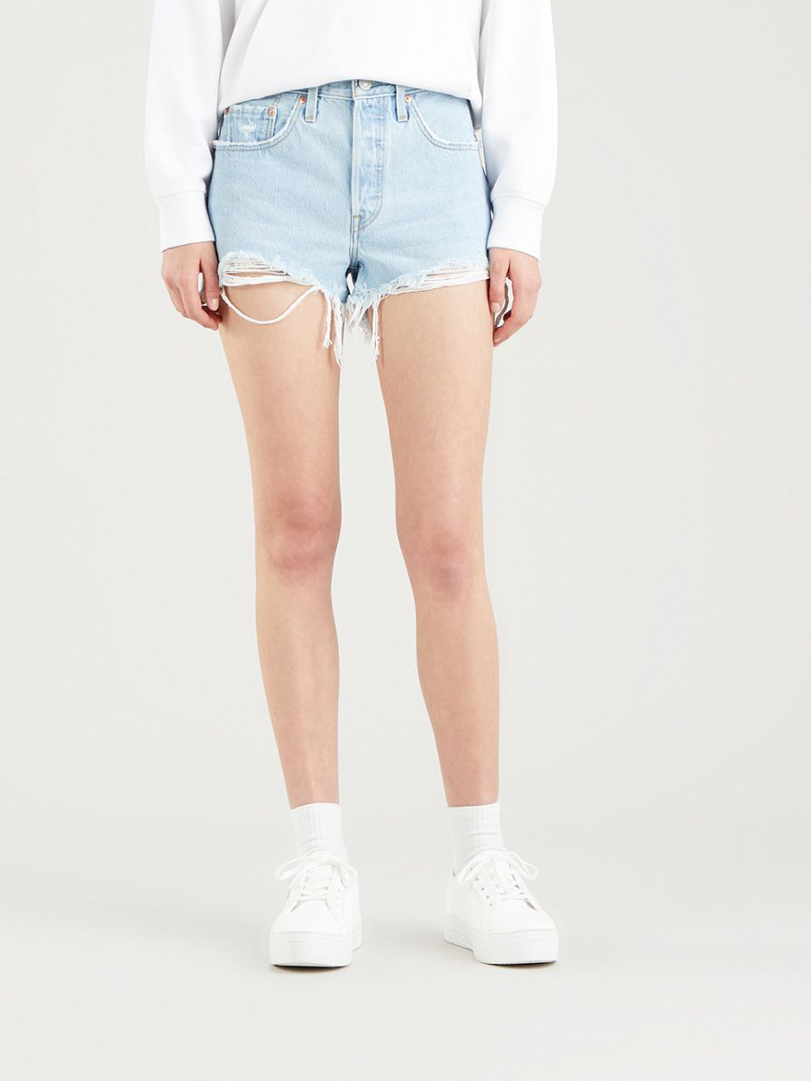 

Шорты женские Levi's 56327-0231 голубые 28, 56327-0231