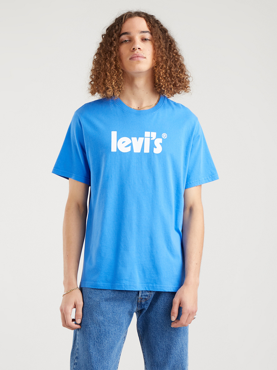 

Футболка мужская Levi's 16143-0545 синяя 2XL, 16143-0545