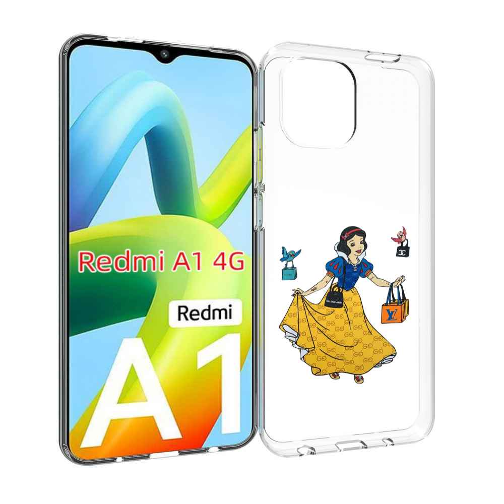 

Чехол MyPads модная-принцесса женский для Xiaomi Redmi A1, Прозрачный, Tocco