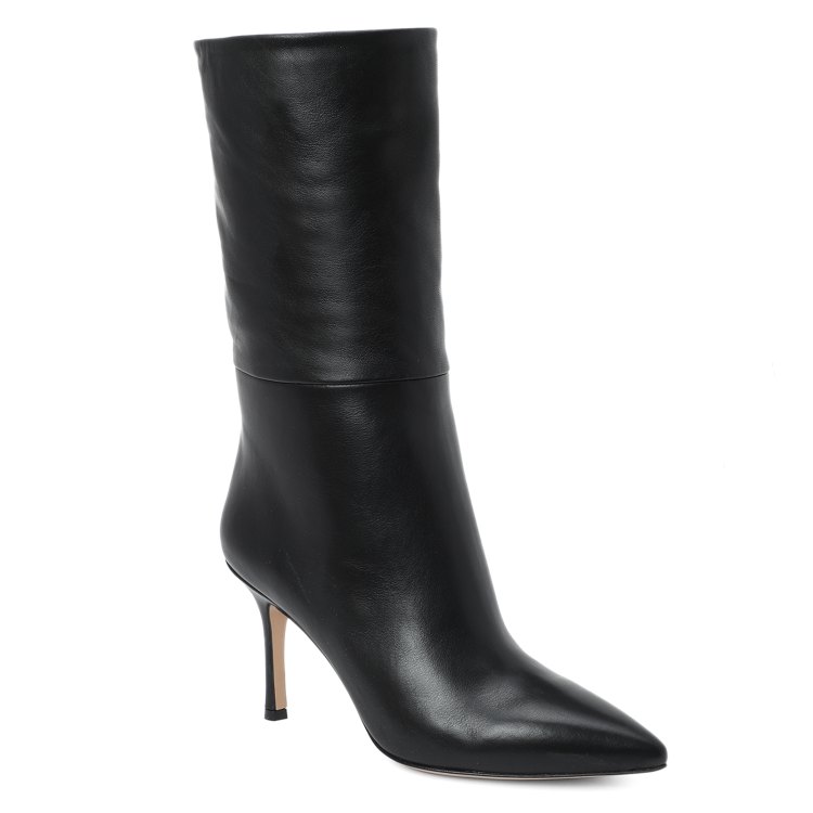 

Полусапоги женские Oronero Firenze S0002 черные 37 EU, S0002