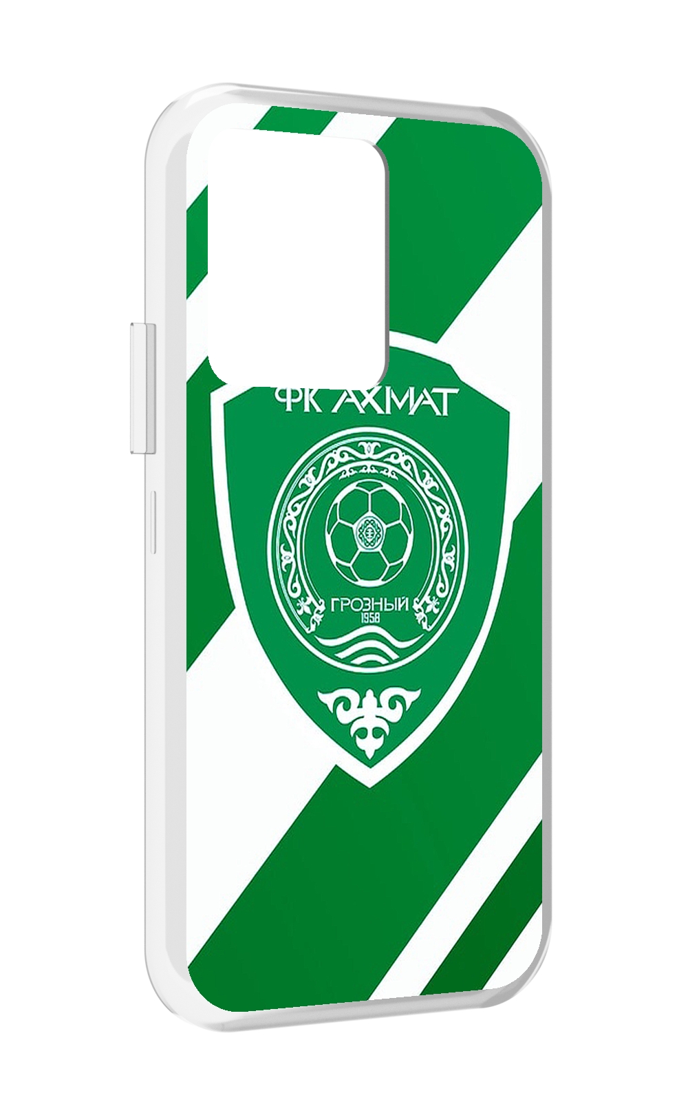 

Чехол MyPads фк ахмат грозныи мужской для Vivo iQOO 10, Прозрачный, Tocco