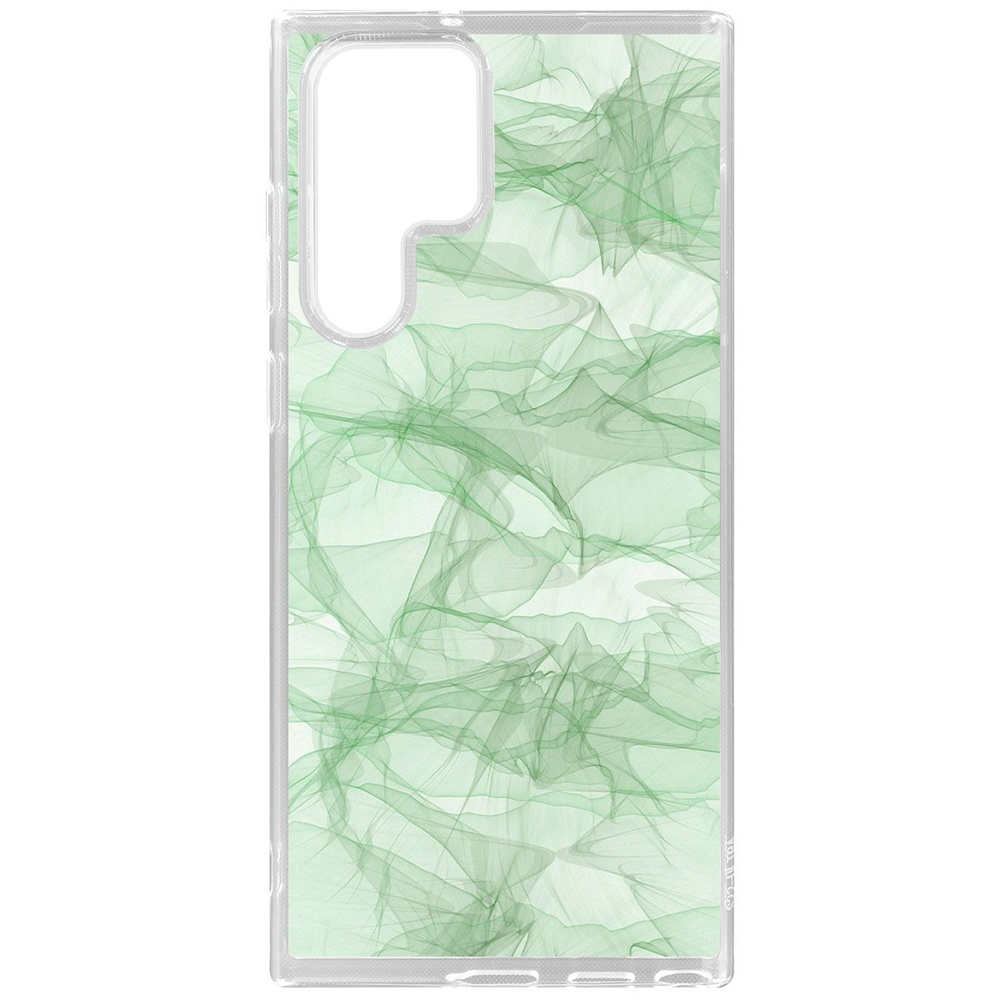 фото Чехол-накладка krutoff clear case абстракт 8 для samsung galaxy s22 ultra