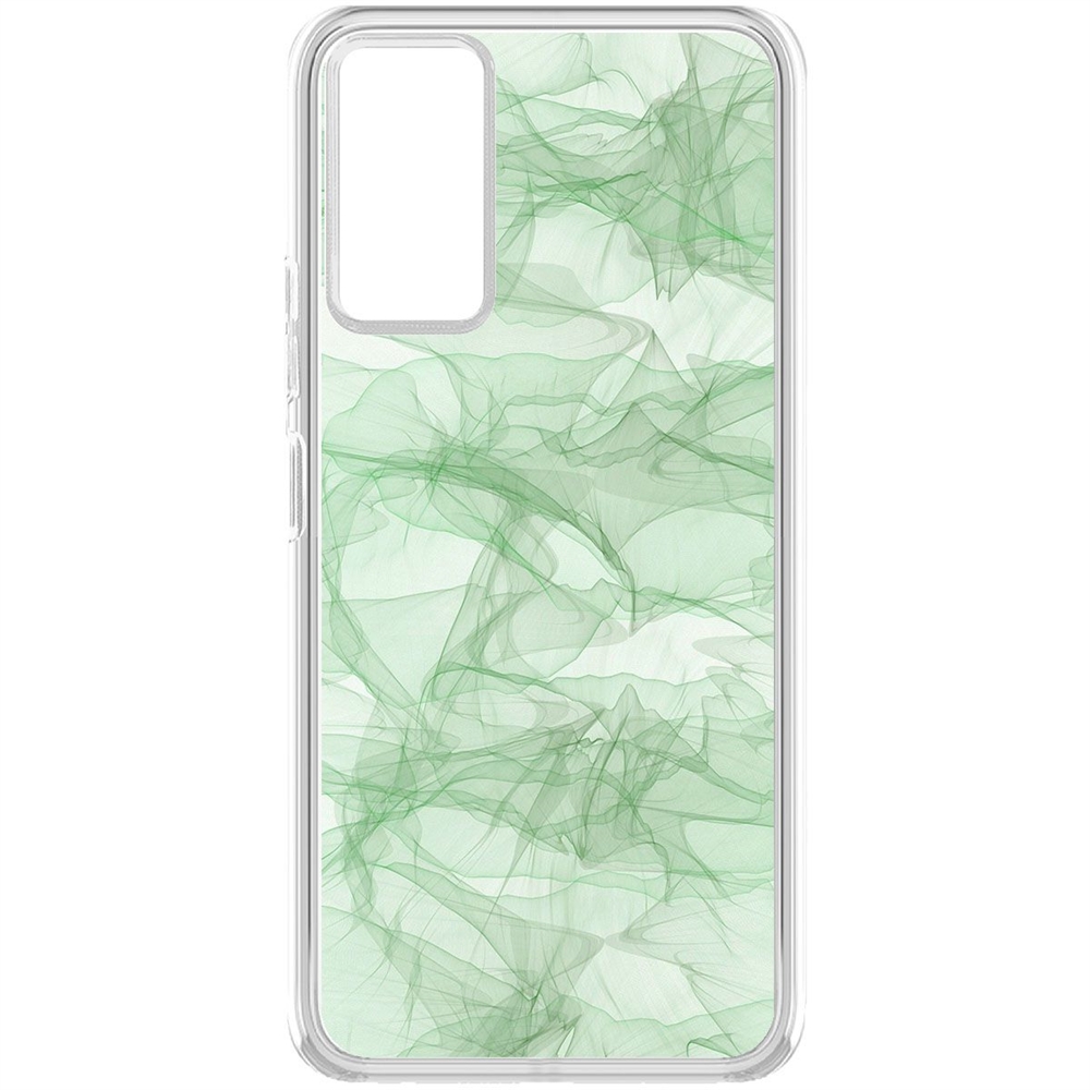 

Чехол-накладка Krutoff Clear Case Абстракт 8 для TECNO Pova 2, Прозрачный