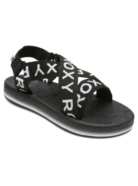 

Шлепанцы женские Roxy ARJL100929-BLK черные 39.5 RU, ARJL100929-BLK