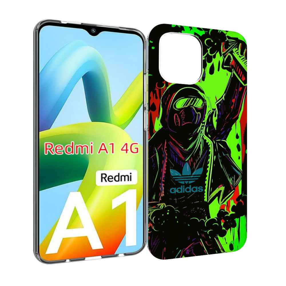 Чехол Mypads Мужчина В Красках Адидас Для Xiaomi Redmi A1
